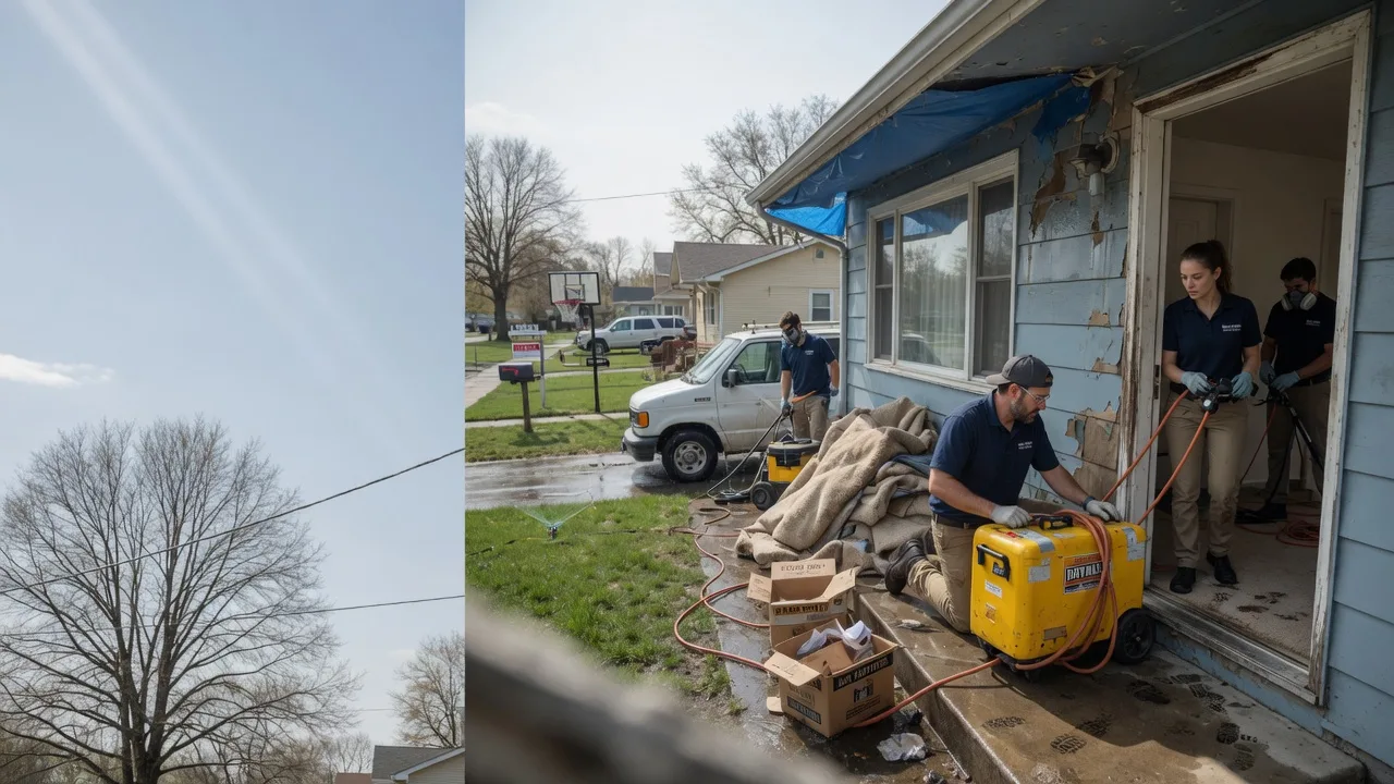Basement Flood Cleanup in Atchison, KS near me